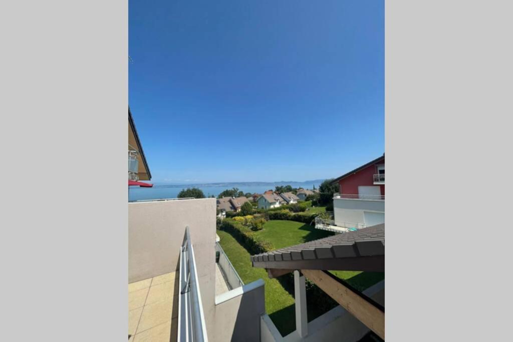 Superbe Appartement Au Calme Avec Vue Sur Le Lac. Évian-les-Bains Exteriér fotografie